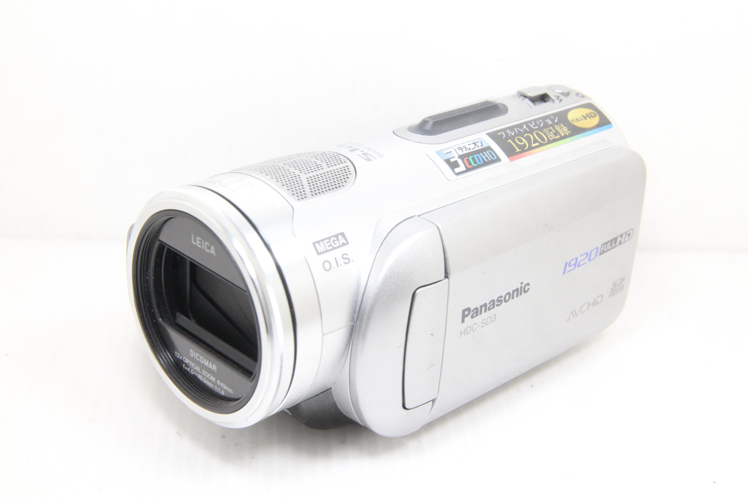 Panasonic　HDC-SD3 Amazon.co.jp: パナソニック デジタルハイビジョンSDビデオカメラ 3CCD